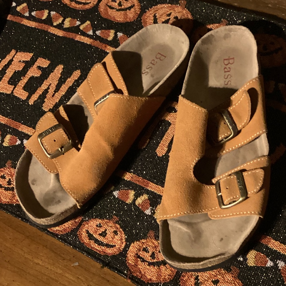 Bass leather sandals - Size 9
